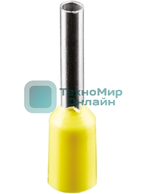 Наконечник-гильза изол. Navigator (НШвИ) 1.0-8 NET-Е1008 71 089 желт. (уп. 100 шт)