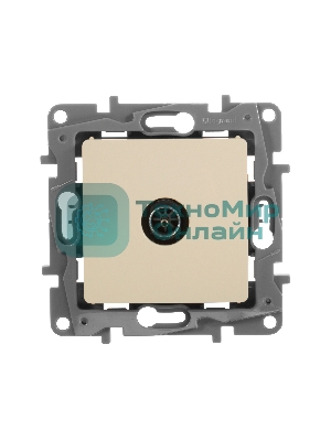 Розетка телевизионная TV Звезда сл. кость ETIKA