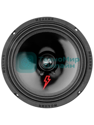 Колонки автомобильные Ural Молния АС-МЛ200 (без решетки) 200Вт 94дБ 4Ом 20 см (8дюйм) (ком.: 2кол.) широкополосные однополосные