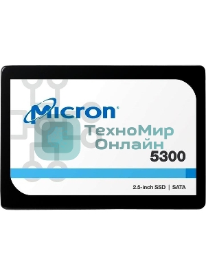Накопитель SSD Crucial 5300 Max, 960Gb, 2.5