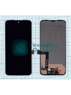 Дисплей для Motorola G7 Plus черный