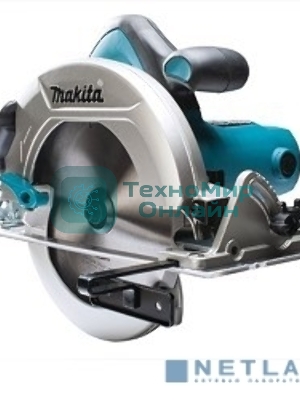 Пила дисковая Makita HS7601, 1200Вт,5200об\м,диск-ф190х30мм,рез-66мм,4.0кг,кор