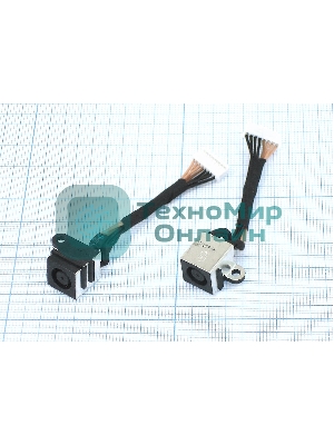 Разъем для ноутбука Dell Inspiron 17R 5720 7720 N7720 c кабелем