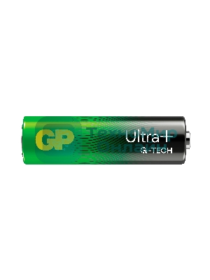 Алкалиновые батарейки c технологией G-tech GP Ultra Plus Alkaline 15А AА - 4 шт. на блистере