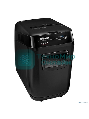 Шредер Fellowes AutoMax 200M микрорезка, автоподача, DIN P-5, 2х14 мм, 200 лст. 32 лтр.