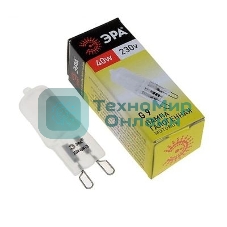 Лампа галогенная ЭРА G9-JCD-40-230V-Fr(100/1000/35000)
