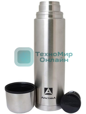 Термос Арктика 101-1000P бытовой, вакуумный, 1000 мл