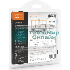 Лента светодиодная Basic Gauss 12V 8W/m 900lm/m 3000K IP20 LED 3m 1/100
