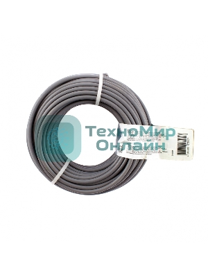 Леска для триммера круглая Сибртех, армир. алюминием, 3,0 мм х 10 м