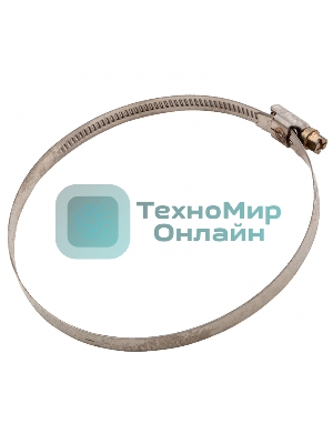 Хомуты Сибртех нержав, сталь, стандартное болтовое крепление 90-110 мм 25 шт/уп, ширина 9 мм