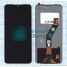 Дисплей для Tecno Spark Go 2023 (BF7) в сборе с тачскрином черный