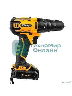 Дрель-шуруповерт аккумуляторная Denzel CDL-12-02BM, 12В, 2 АКБ