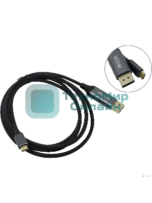 Кабель USB3.1 CM-DP 1.8M CU422MC-1.8M VCOM