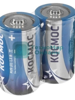 Элемент питания Космос солевой R20 (блист.2шт)