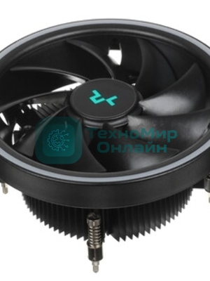 Кулер для процессора DEEPCOOL UL551 черный,(только сокет 1700), 136 мм, алюминий, 1800 об/мин, 26.8 дБ, 4 pin, 95 Вт, 71 мм
