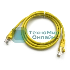 Патч-корд Buro UTP cat.5e 1.5м желтый RJ-45 (m)-RJ-45 (m)