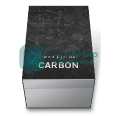 Нож перочинный Victorinox Classic Brilliant Carbon (0.6221.90) 58мм 5 функций черный/серебристый подар.коробка
