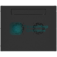 Шкаф коммутационный NTSS Lime (NTSS-WL6U5535GS-BL) настенный 6U 550x350 мм пер. дв. стекл несъемн. бок. пан. 30 кг черный 270 мм 8.4 кг 110 град. 370 мм IP20 сталь