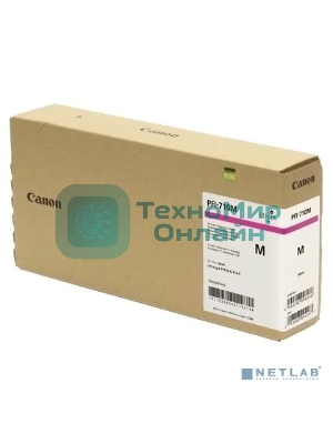 Картридж струйный Canon PFI-710 M 2356C001 пурпурный (700 мл) для Canon TX-2000/TX-3000/TX-4000