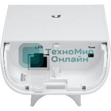 Точка доступа Ubiquiti LocoM2(EU) Wi-Fi и AirMAX. 802.11g/n, интегрированная антенна 8 дБ (45°*45°),10/100 RJ45 Ethernet