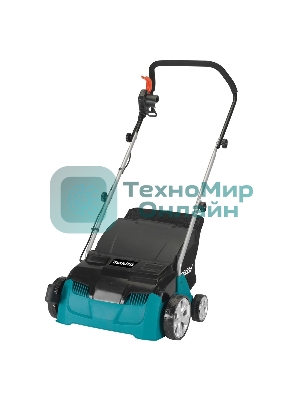 Газонокосилки Makita UV3200 Скарификатор,{1300Вт,32см,3500об\мин,5уров(-10+10мм),30л,нож-фреза,12кг,кор}