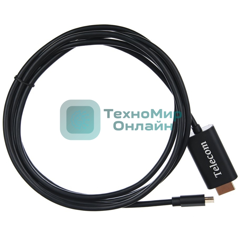 Кабель TelecomUSB3.1 Type-Cm --> HDMI A(m) 4K@30Hz, 1.8m TCC005-1.8M