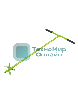 Бур лопастной со сменными ножами Сибртех, 1000 мм, диаметр 150 мм, 200 мм