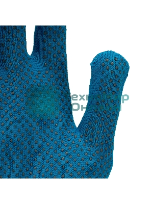 Перчатки в наборе Palisad 5 пар, цвета в ассортименте, ПВХ точка, L