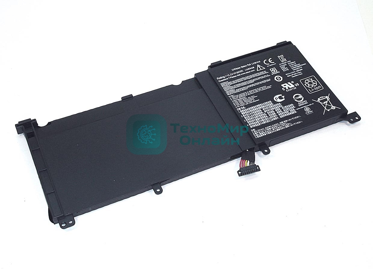 Аккумуляторная батарея для ноутбука Asus Q534 UX501 15.2V 60Wh Orig