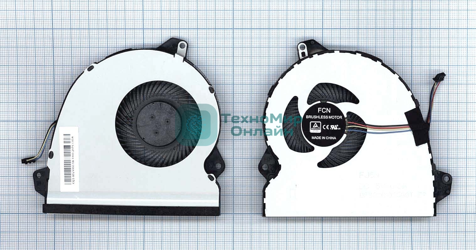 Вентилятор (кулер) для ноутбука Asus ROG GL553 GL553V GL553VD GL553VE