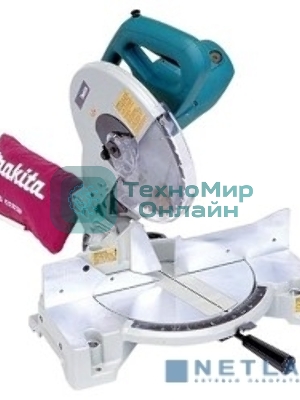 Пилы электрические дисковые, торцовочные Makita LS1040 Пила торц,1650Вт,4600об\м,дискф255-260х30мм,рез-90,5х95мм,11кг,кор,наклон-45\0гр,поворот:45\45гр