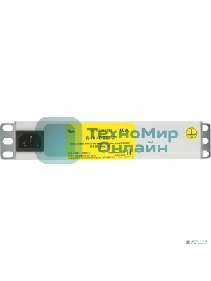 Блок силовых розеток Rem Rem-10, Shuko х 4, вход IEC 320 C14, 10