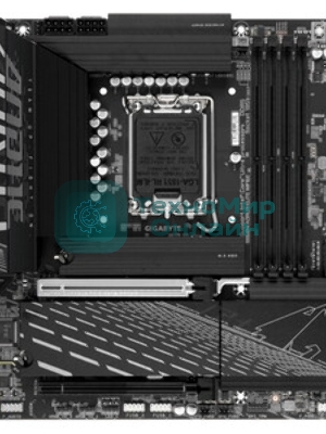 Материнская плата Gigabyte B860M AORUS ELITE WIFI6E, LGA 1851, Intel B860, 4xDDR5, 4xSATA, 3xM.2, 1xPCIe 5.0 x16, 1xPCIe 4.0 x4, 1xHDMI, 1xDP, 1xUSB4 Type-C, 1x 2.5Gb LAN, 4xUSB-A 3.2 Gen 1, 2xUSB-A 3.2 Gen 2, 4xUSB-A 2.0, 7.1, mATX