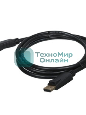 Кабель KingPrice KP-DP-v1.1-1.5m DisplayPort (m) DisplayPort (m) 1.5м черный