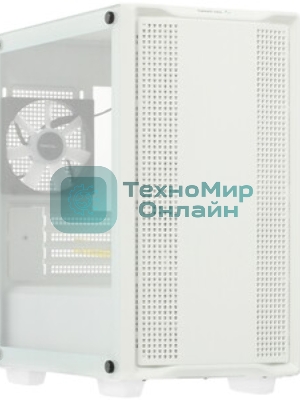 Компьютерный корпус DeepCool CC360 ARGb (R-CC360-BKAPM3-G-1) (mATX, без БП, 2xUSB, с окном)