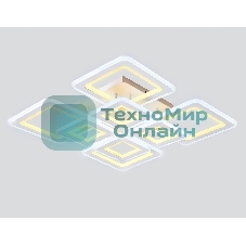 Потолочный светодиодный светильник FA868/4+4 WH белый 276W 3000K-6400K 820*820*120 (ПДУ РАДИО 2.4G)