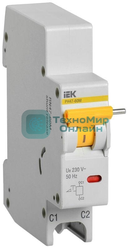 Расцепитель независимый РН47-60М на DIN-рейку для ВА47-60M IEK MVA31D-RN-1 IEK