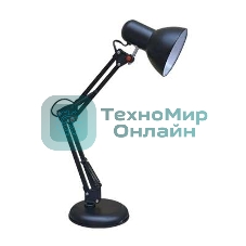 Светильник настольный под лампу СНО-15Ч на основании 60Вт E27 черный (коробка) IN HOME 4690612012902