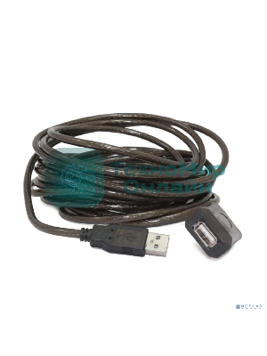 Кабель-удлинитель USB2.0 активный Cablexpert UAE-01-15M, AM/AF, 15м