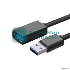 Кабель Bion удлинительный USB 3.0 AM/AF, 3 м, черный BXP-CCP-USB3-AMAF-030M