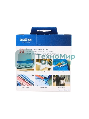Бумажная клеящаяся лента Brother DK22214 (белая, ширина 12 мм)
