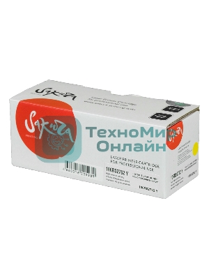 Картридж лазерный Sakura 106R02762 для Xerox WorkCentre 6027, WorkCentre 6025, Phaser 6022, Phaser 6020, желттый, 1000 к.
