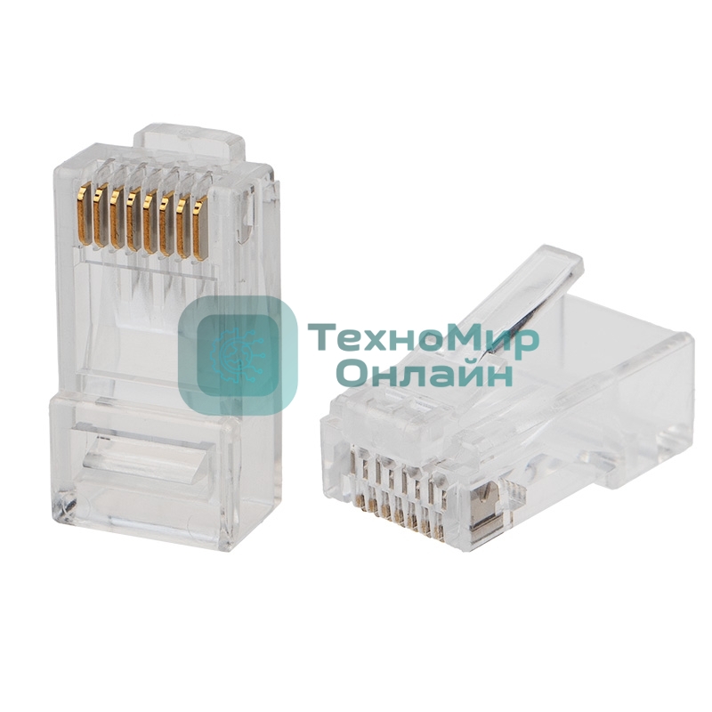 Разъем Rexant RJ-45(8P8C) под витую пару, UTP, категория 6