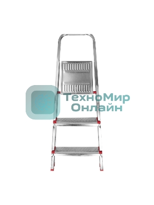 Стремянка металлическая Rexant 3 ступеньки, усиленный профиль