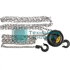 Таль цепная Sparta 0,5 т, h подъема 2,5 м, расстояние между крюками 240 мм