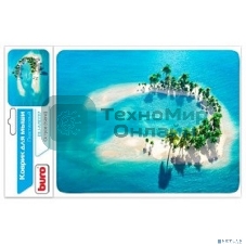 Коврик для мыши Buro BU-M10017 рисунок/остров
