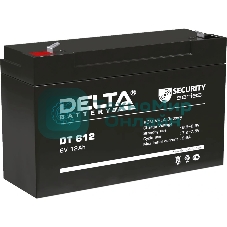 Аккумуляторная батарея Delta series DT, DT 612, voltage 6V, capacity 12Ah (discharge 20 hours)