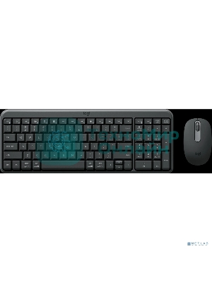 Комплект клавиатура+мышь Logitech Wireless Combo MK250 Compact беспроводной, Bluetooth, 1000 DPI, чёрный