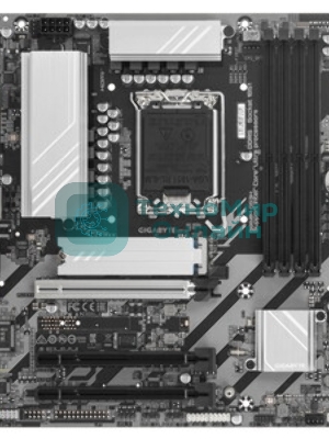 Материнская плата Gigabyte B860M DS3H (rev. 1.0), LGA1851, Intel B860, 4xDDR5, 4xSATA, 2xM.2, 1xPCIe 5.0 x16, 2xPCIe 4.0 x1, 2xDP, 1xHDMI, 1x2.5Gb LAN, 1xUSB-C 10Gbps, 2xUSB-A 10Gbps, 6xUSB-A 5Gbps, 7xUSB-A 2.0, 3x3.5мм, 7.1, mATX