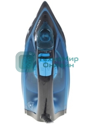 Утюг Centek CT-2351 синий, 2200 Вт, 35 г/мин, 130 г/мин, 300 мл